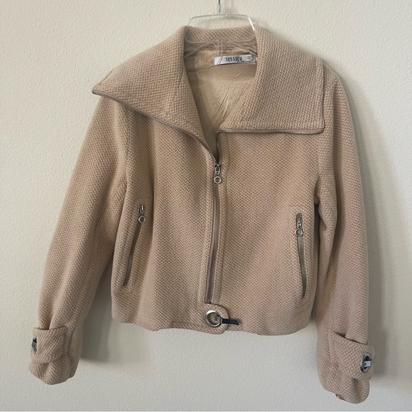 Jessica by Christopher L Wool Blend Jacket Size 2 - Picture 1 of 10